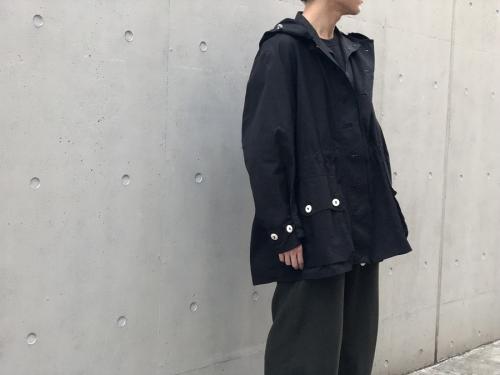 ユーロ ミリタリーのM62 後染めスノーカモパーカー