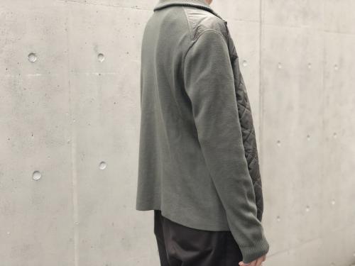 キルティング切替ドライバーズニットのニット/ドライバーズニット/切替