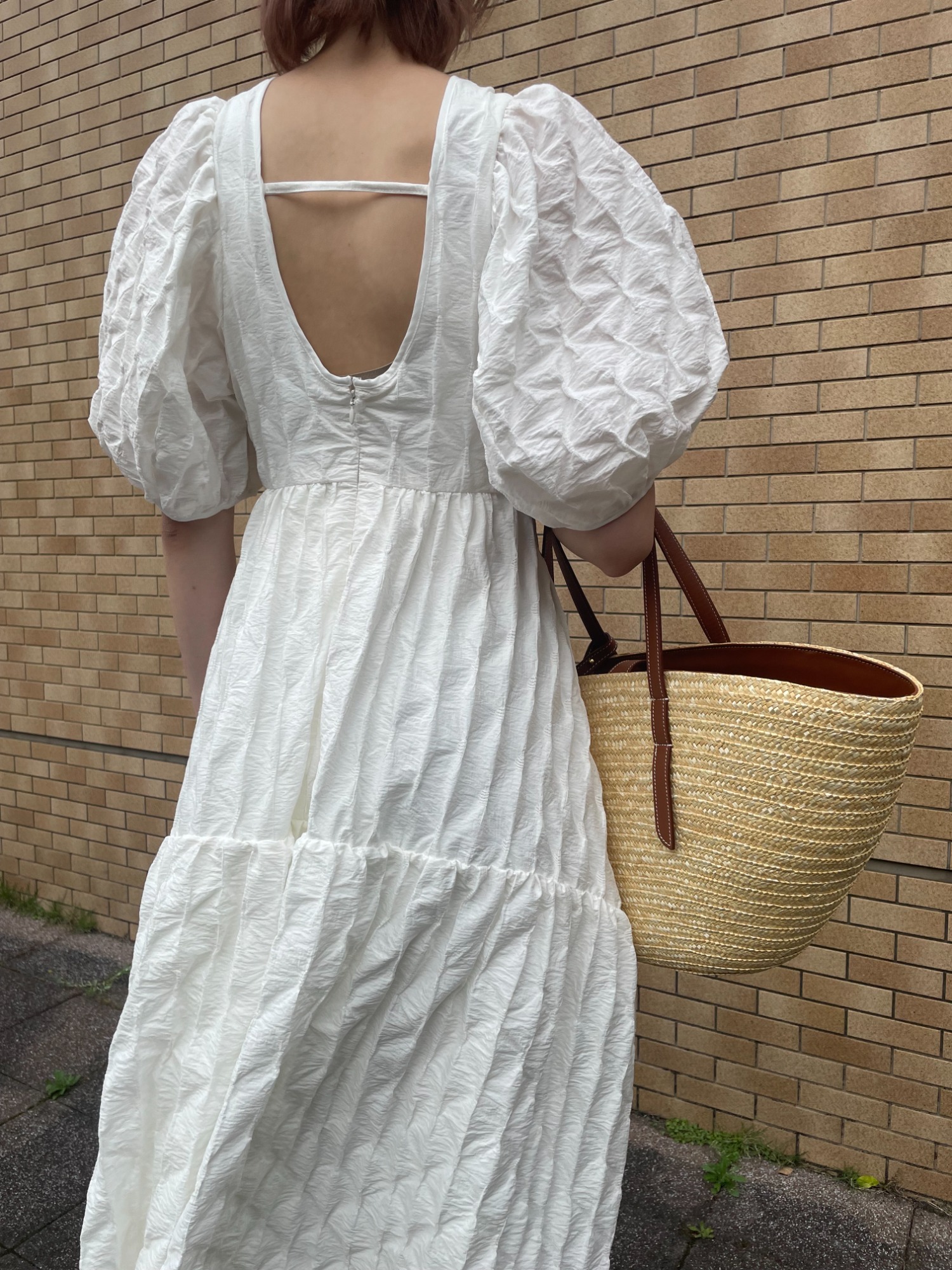 【りんご様】新品未使用 CLANE BOMB ONEPIECE ホワイト CLANE - ワンピース- BOMB ONEPIECE - WHITE | ADDICT WEB SHOP