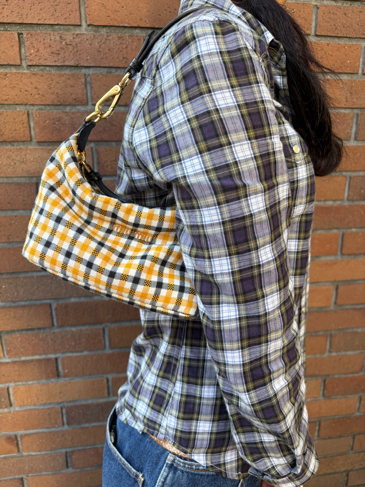 miumiu ミュウスピリット プリントファイユ ミニバッグ MIU MIU/ミュウミュウ】より スピリットプリントファイユミニ