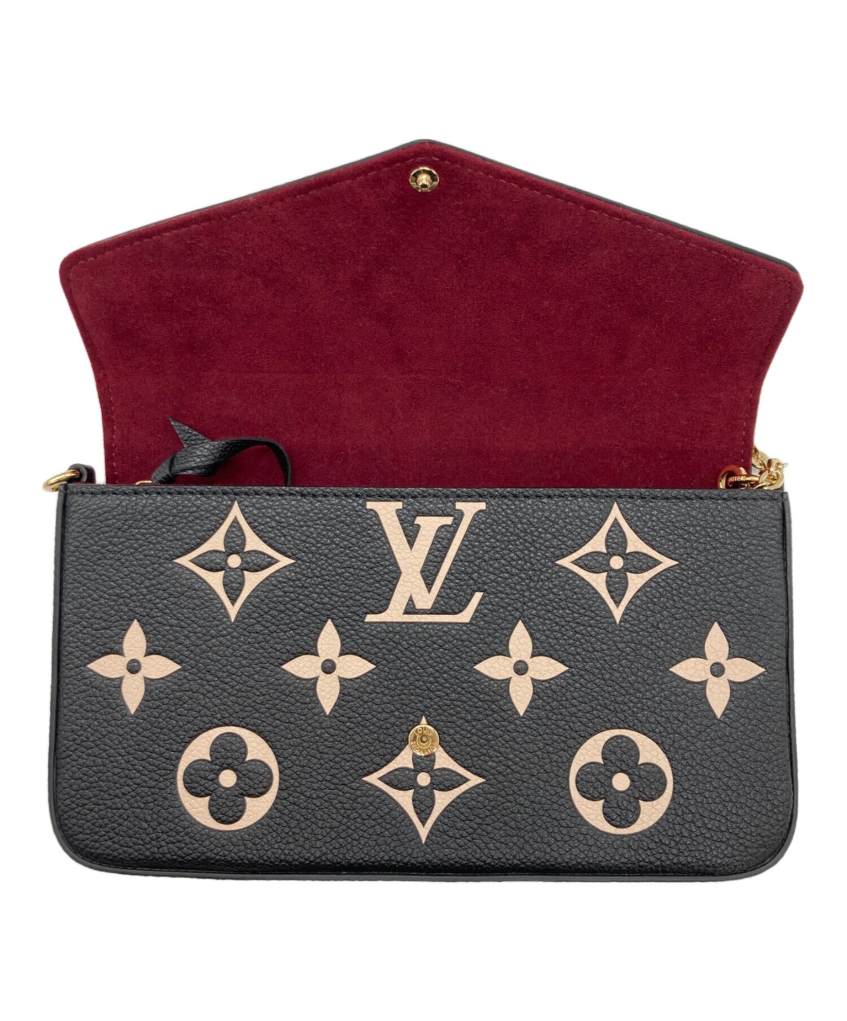 Louis Vuitton ポシェット・フェリシー ブラック 黒の美学、アンプラントが放つ静かなる贅沢】 LOUIS VUITTON の
