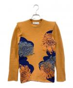 TOGA ARCHIVES / トーガアーカイブス】Lame jacquard knit top