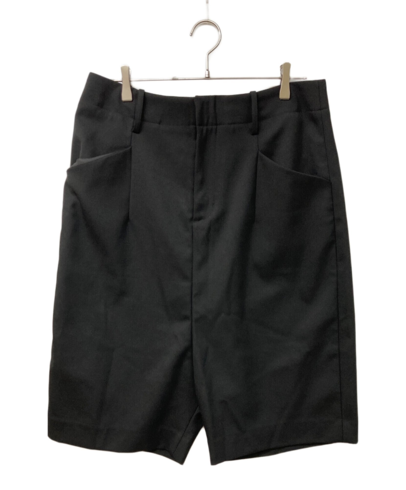 パンツ Entire Studios RUMY SHORT BLACK WOOL entire studios / エンタイアスタジオ】rumy short ショートパンツ