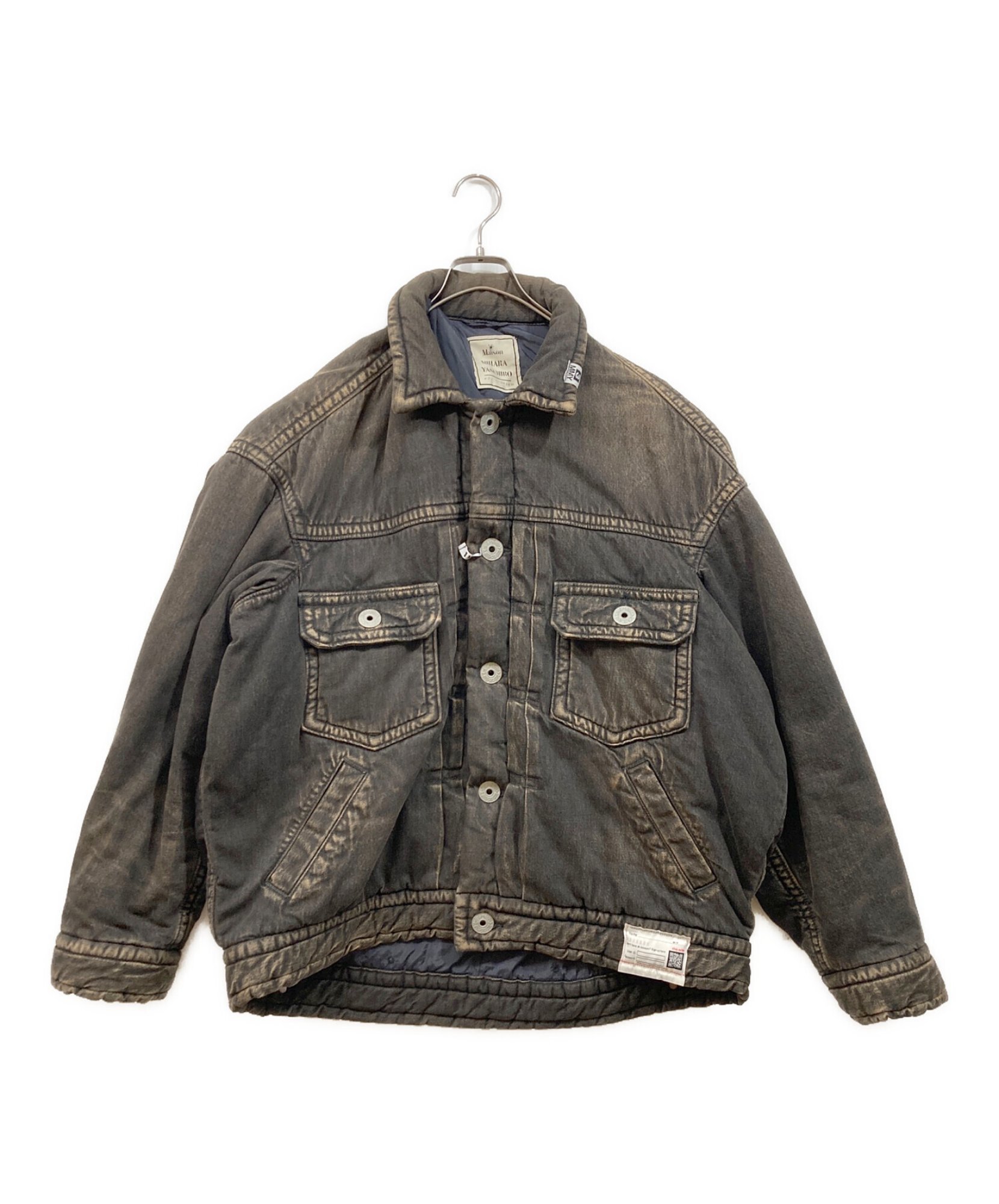 Maison MIHARA YASUHIRO / メゾンミハラヤスヒロ】PUFFER DENIM JACKET