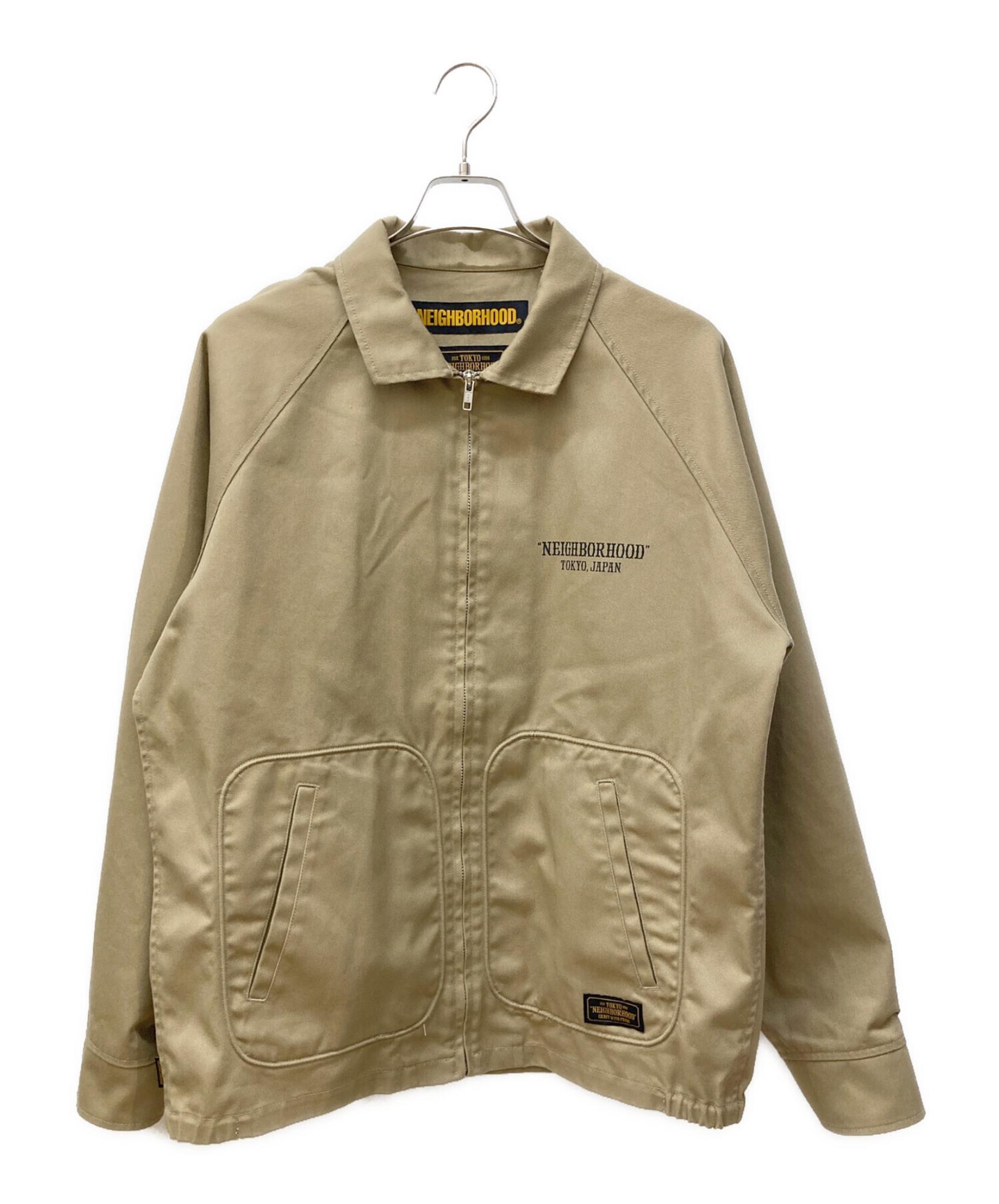レア　NEIGHBORHOOD ネイバーフッド トラッカージャケット　ベージュL NEIGHBORHOOD/ネイバーフッド】無骨な機能美。EC-JK/ジップジャケット