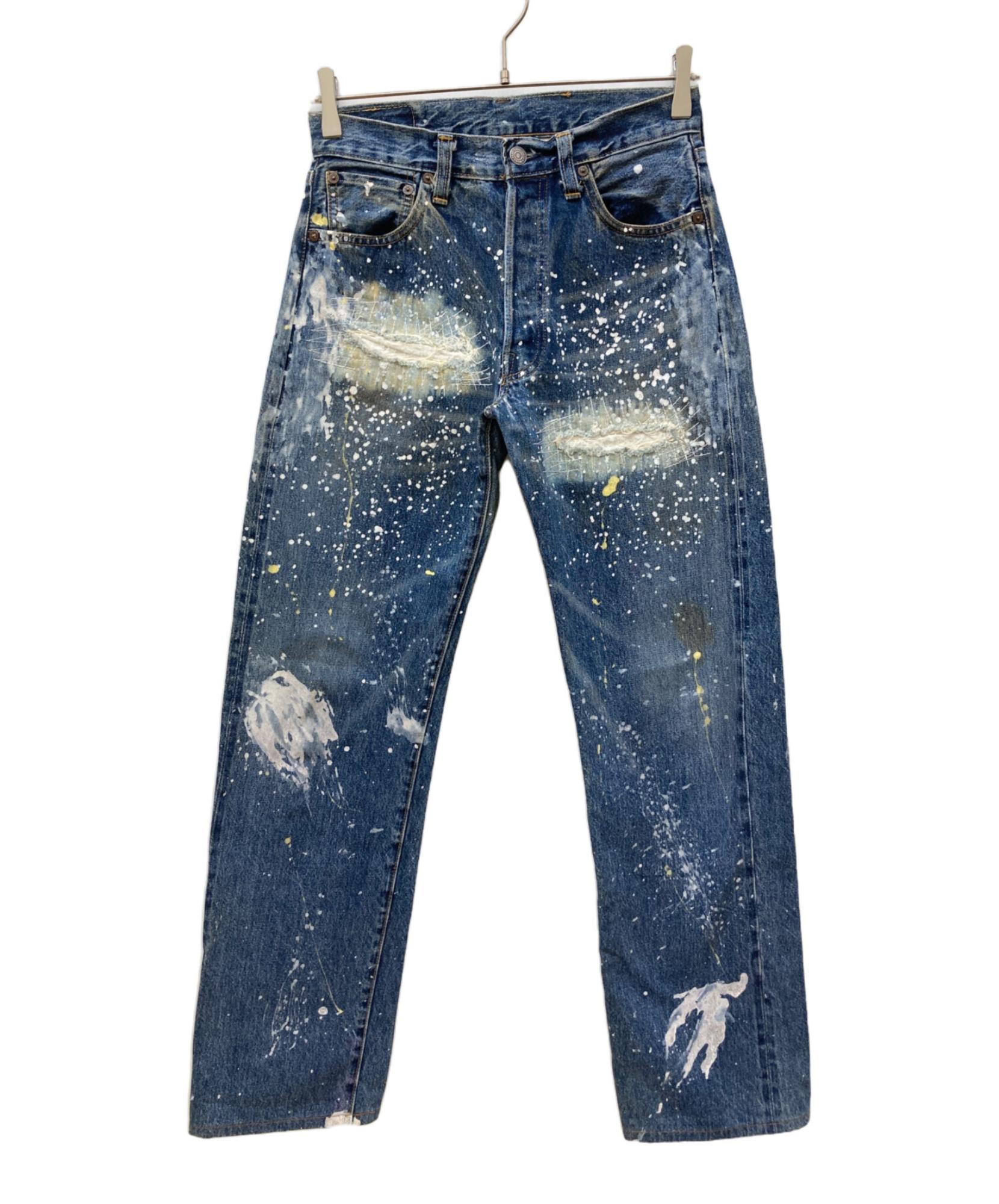 Levi's/リーバイス】伝説の「555」バレンシア製。ペイント加工501XX