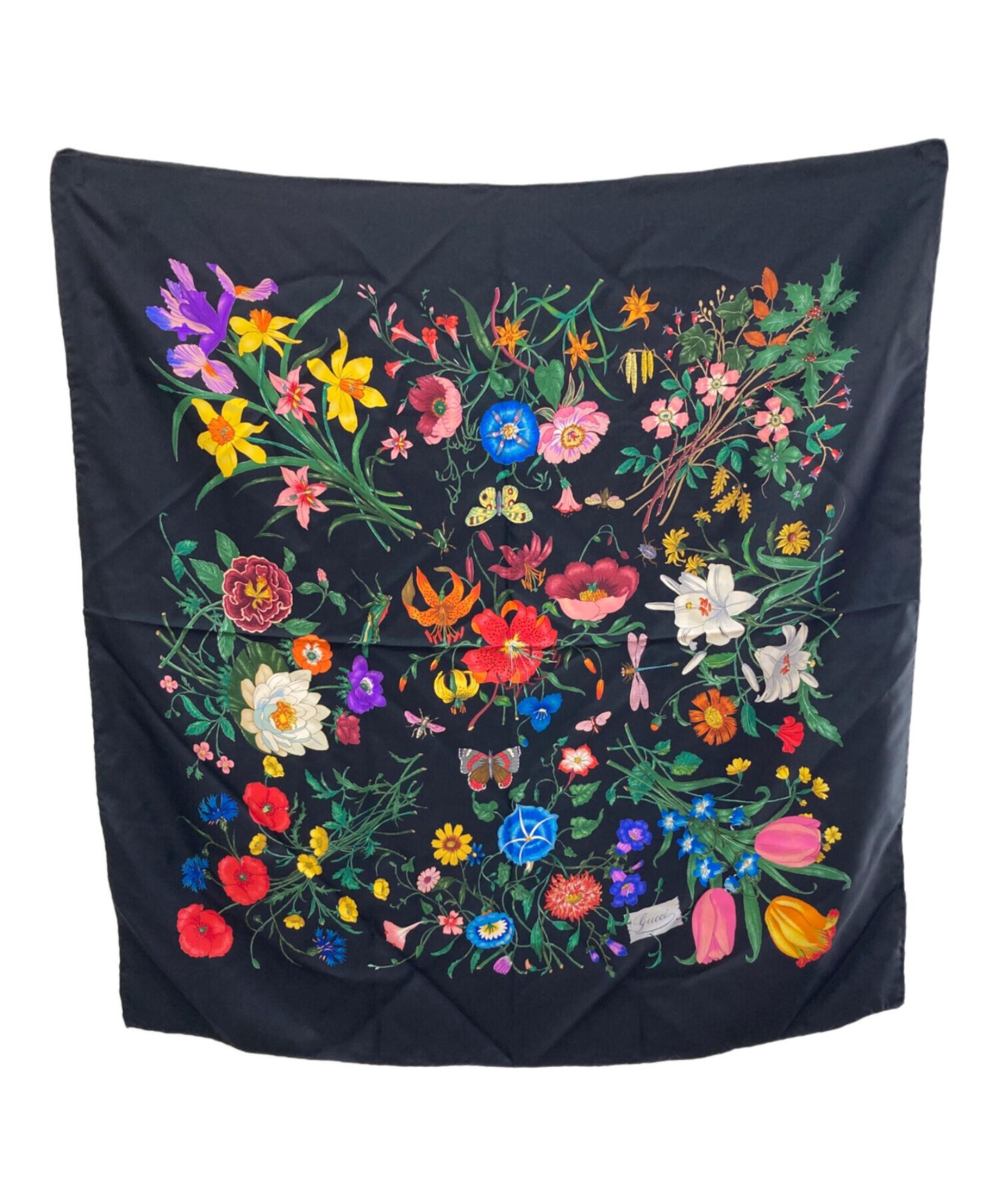 GUCCI/グッチ】永遠のアイコン。フローラプリントシルクスカーフを買取