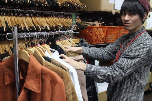 トレンドの古着