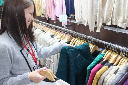 アルバイトの接客