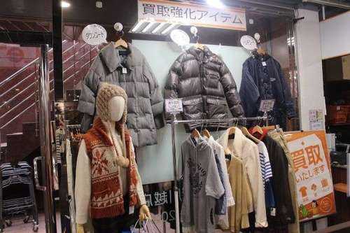 トレンドの古着