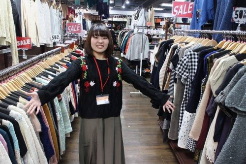 トレンドの古着