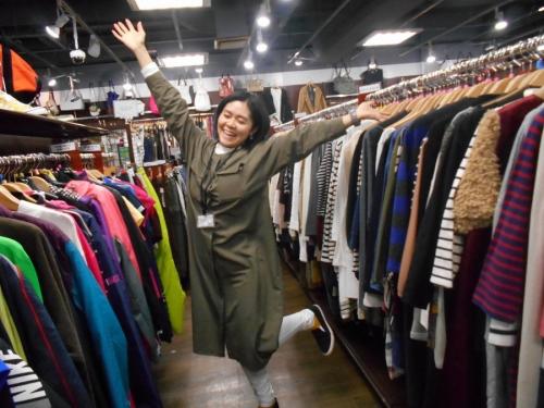古着のリサイクルショップ