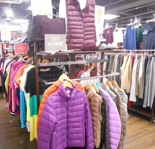 リサイクルショップの古着