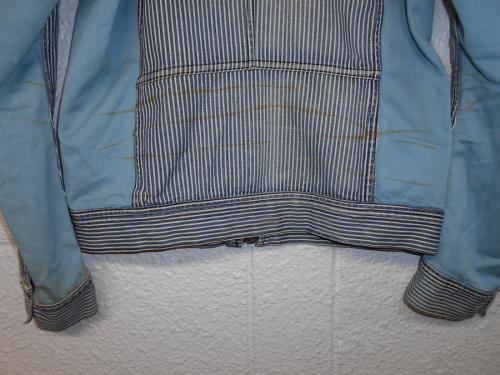 デニムのパッチワーク
