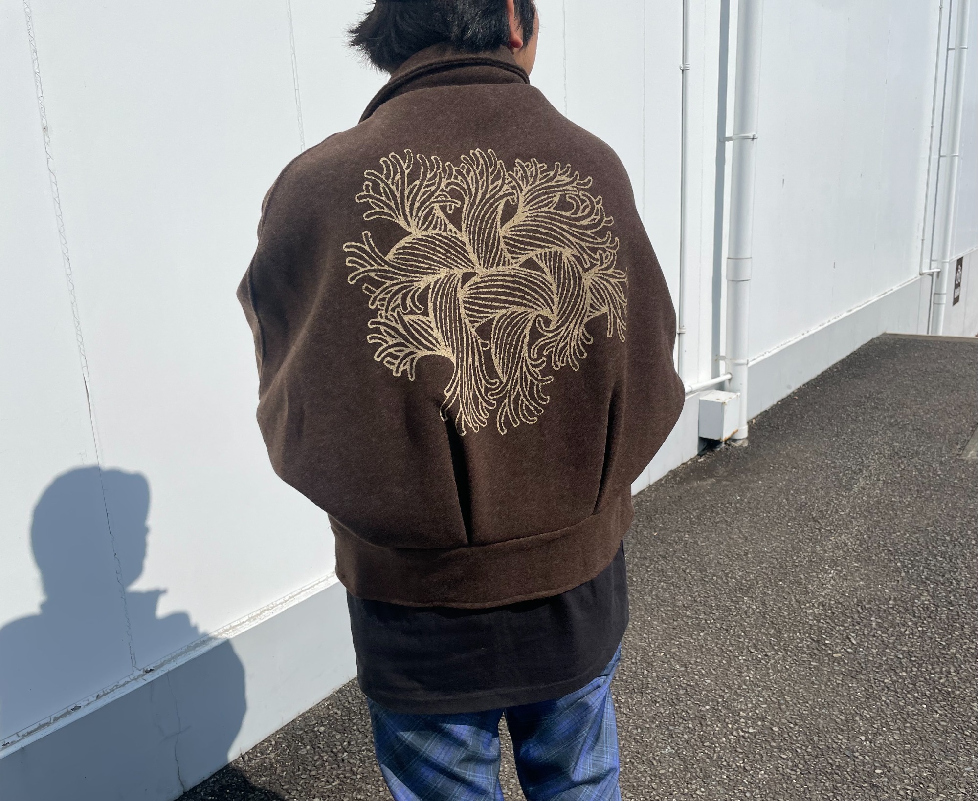 Nemeth/ネメス】よりGabardine Print Embroidery Rope JACKETのご紹介