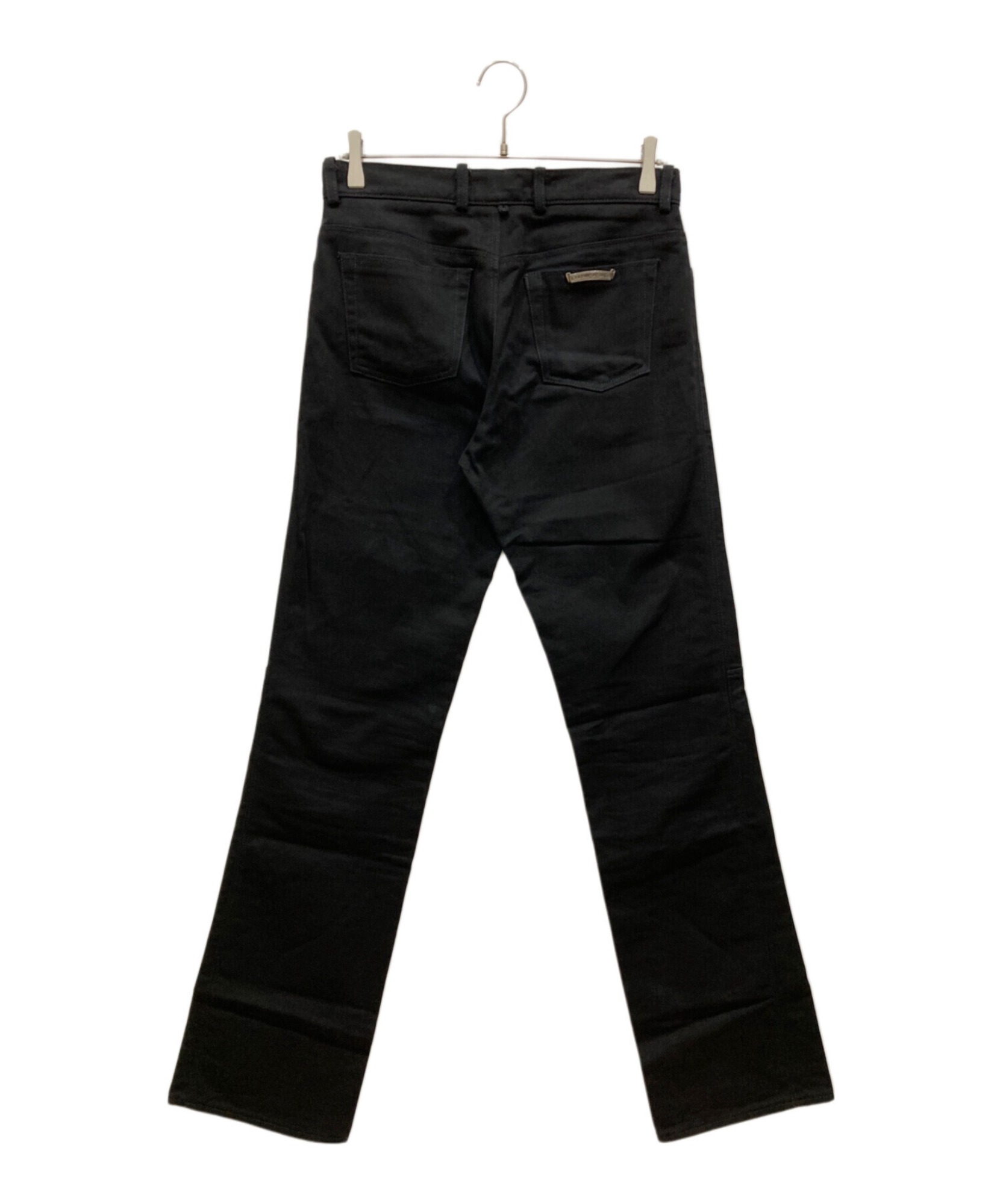 ■生産終了■ Chrome Hearts フレアニーブラックデニム ■ 28R CHROME HEARTS（クロムハーツ）】一生モノのフレアニーデニムが入荷