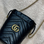 GUCCI GGマーモント ミニバケットバッグ グッチ GUCCI GGマーモント ミニバケットバッグ 575163 ピンク