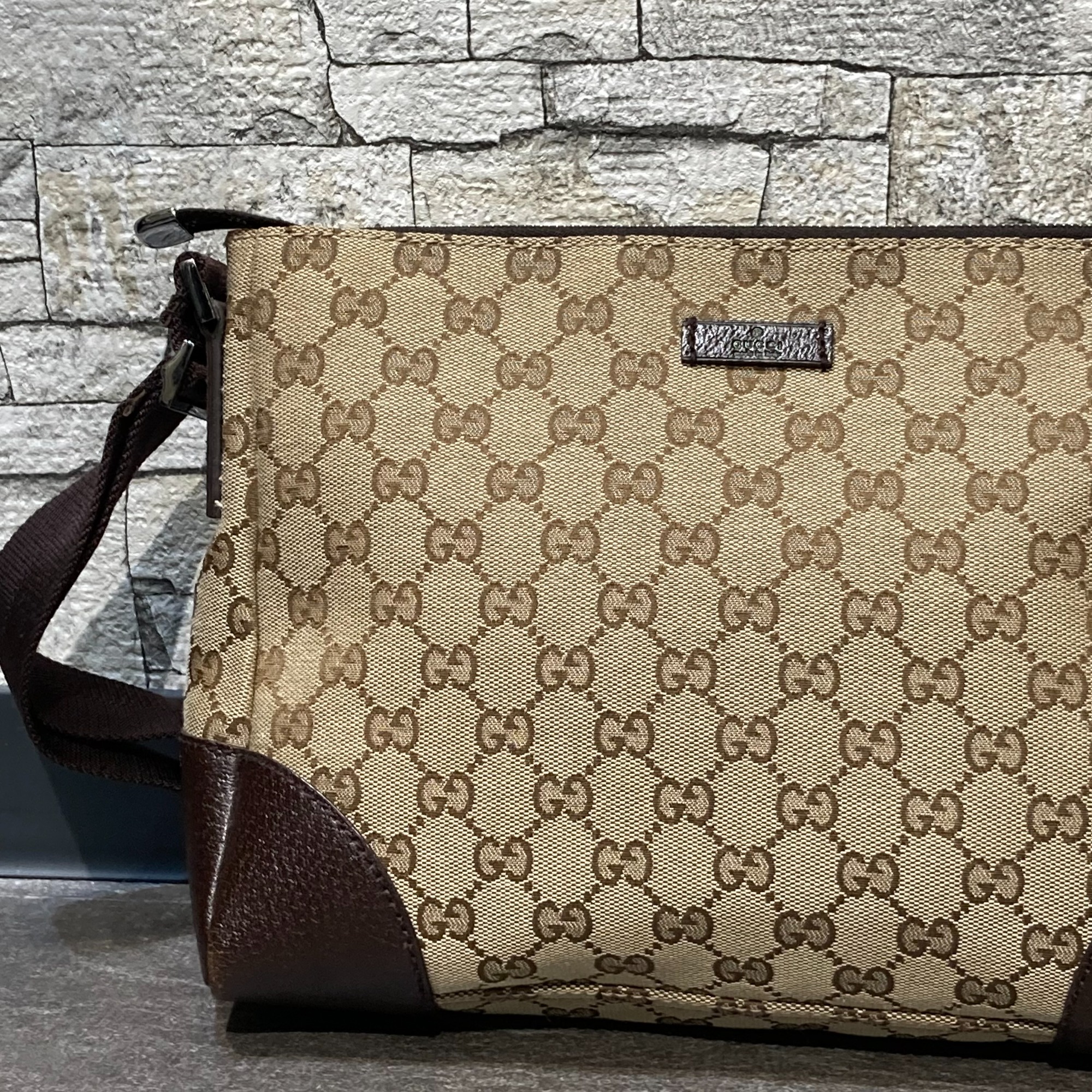 GUCCI GGキャンバスショルダーバッグ GUCCI】GGキャンバスショルダーバッグ[2023.06.09発行]｜トレファク