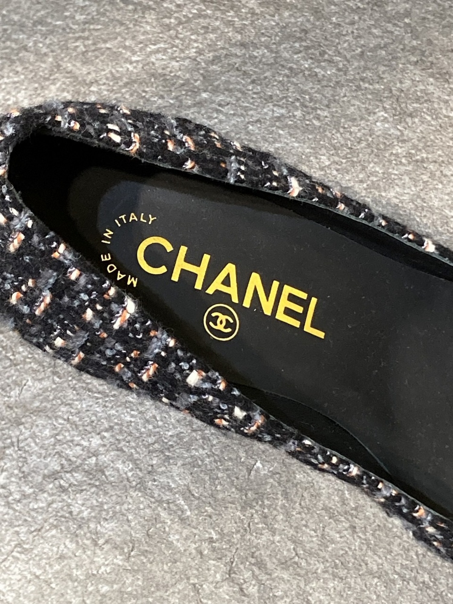 CHANEL/シャネル】ココマークツイードパンプス[2023.08.14発行 CHANEL/シャネル】ココマークツイードパンプス[2023.08.14発行
