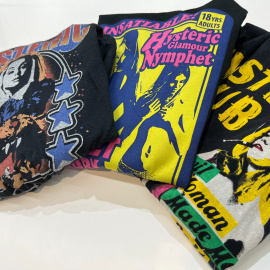 「ストリートブランドのHYSTERIC GLAMOUR 」