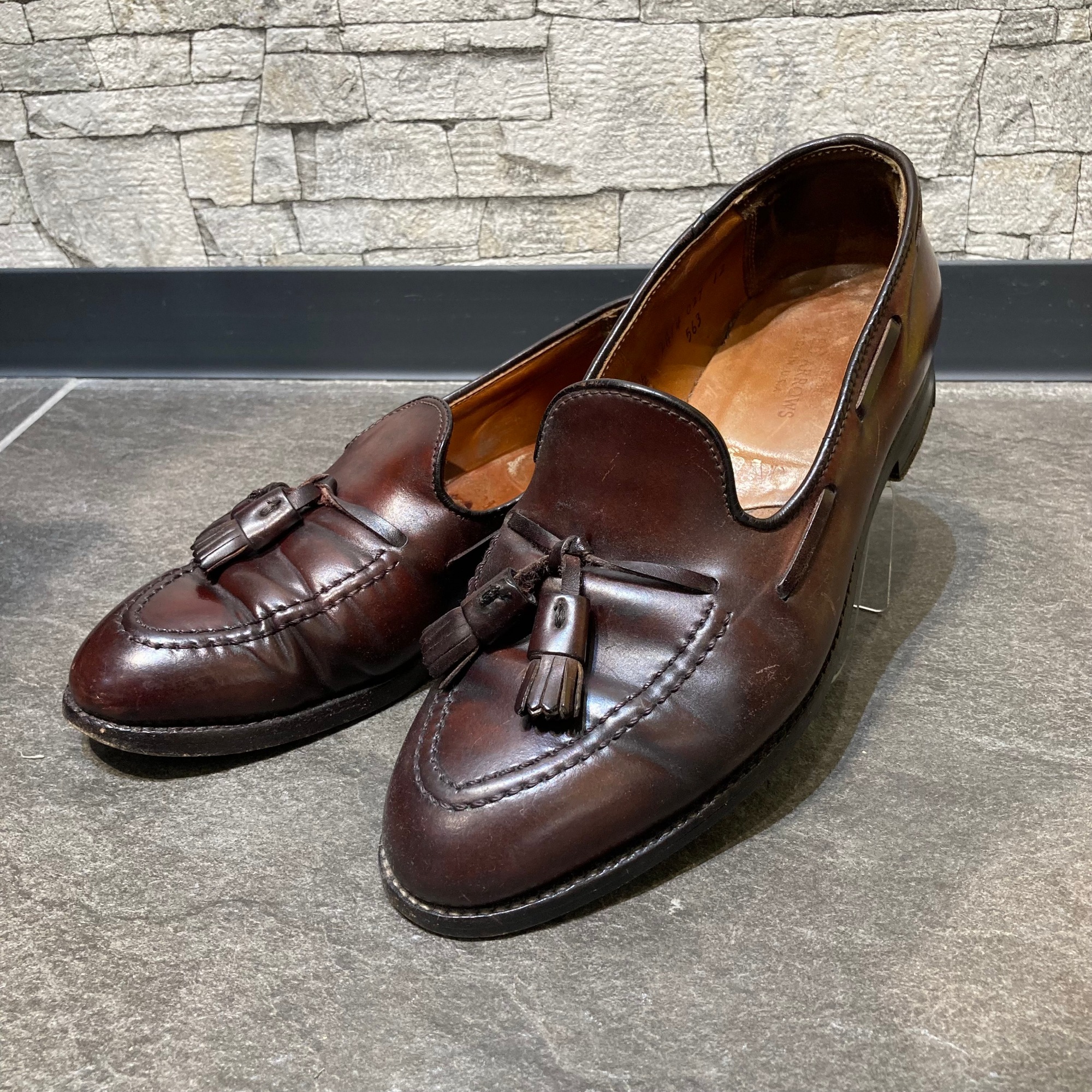 ALDEN UNITED ARROWS 別注タッセルローファー コードヴァン