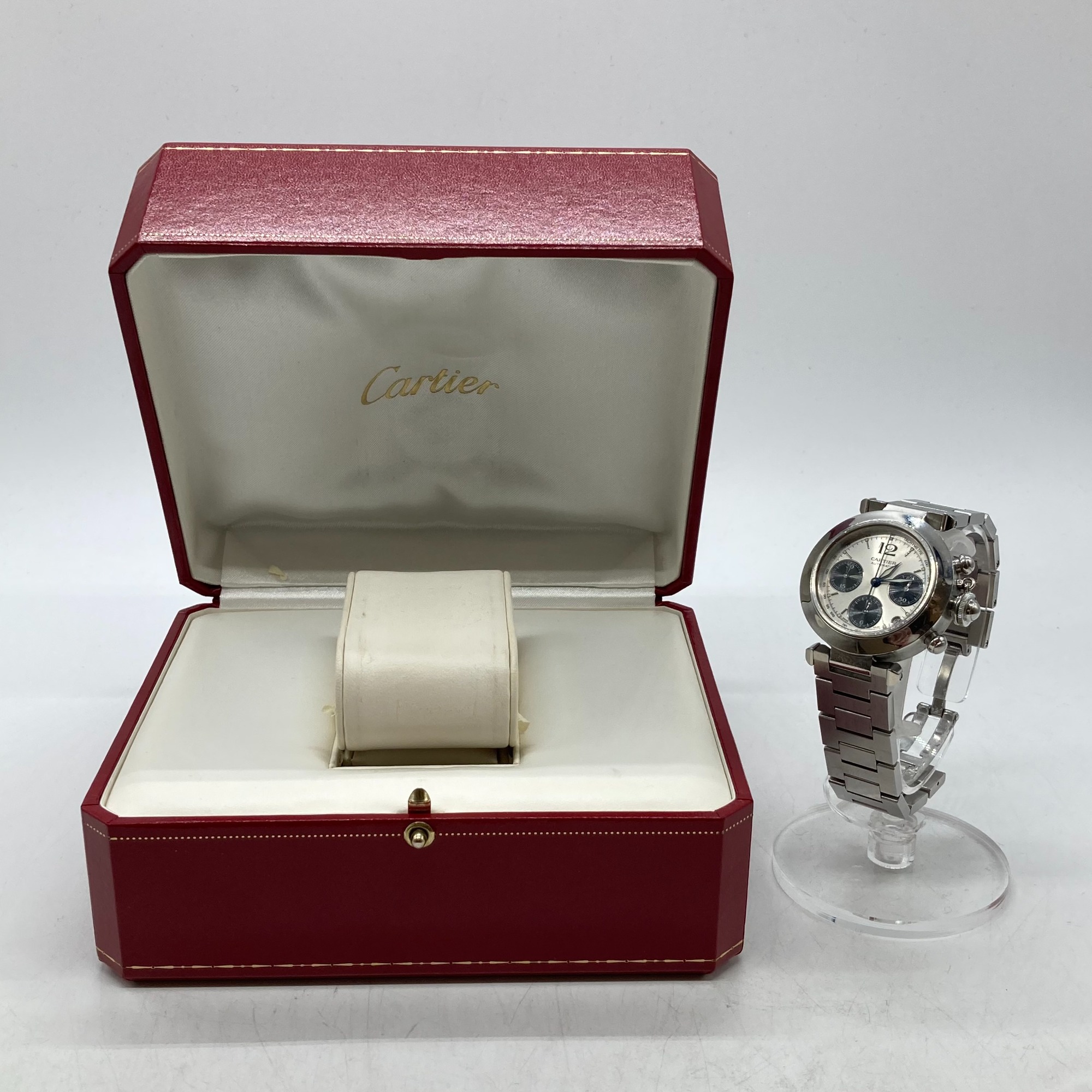 Cartier】パシャ C クロノグラフ｜ブランド品・古着の販売と買取はトレ