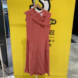 【CHANEL】ココマーク チェック ドレス