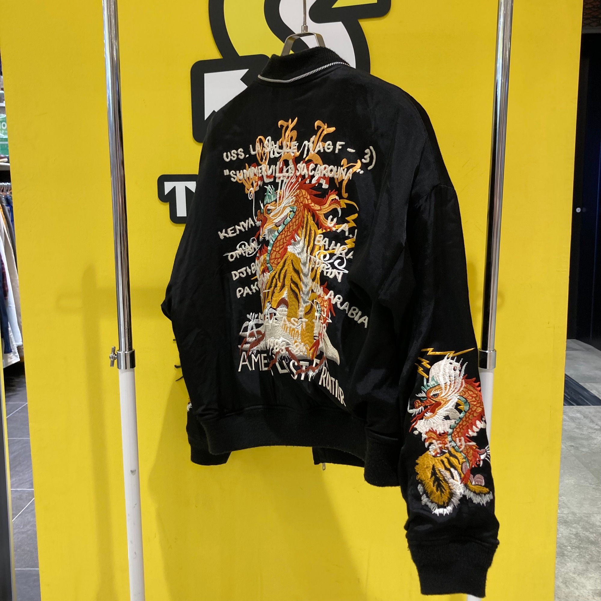 doublet Souvenir Jacket M チェック柄 doublet】CHAOS EMBROIDERY SOUVENIR JACKET[2025.07.12発行