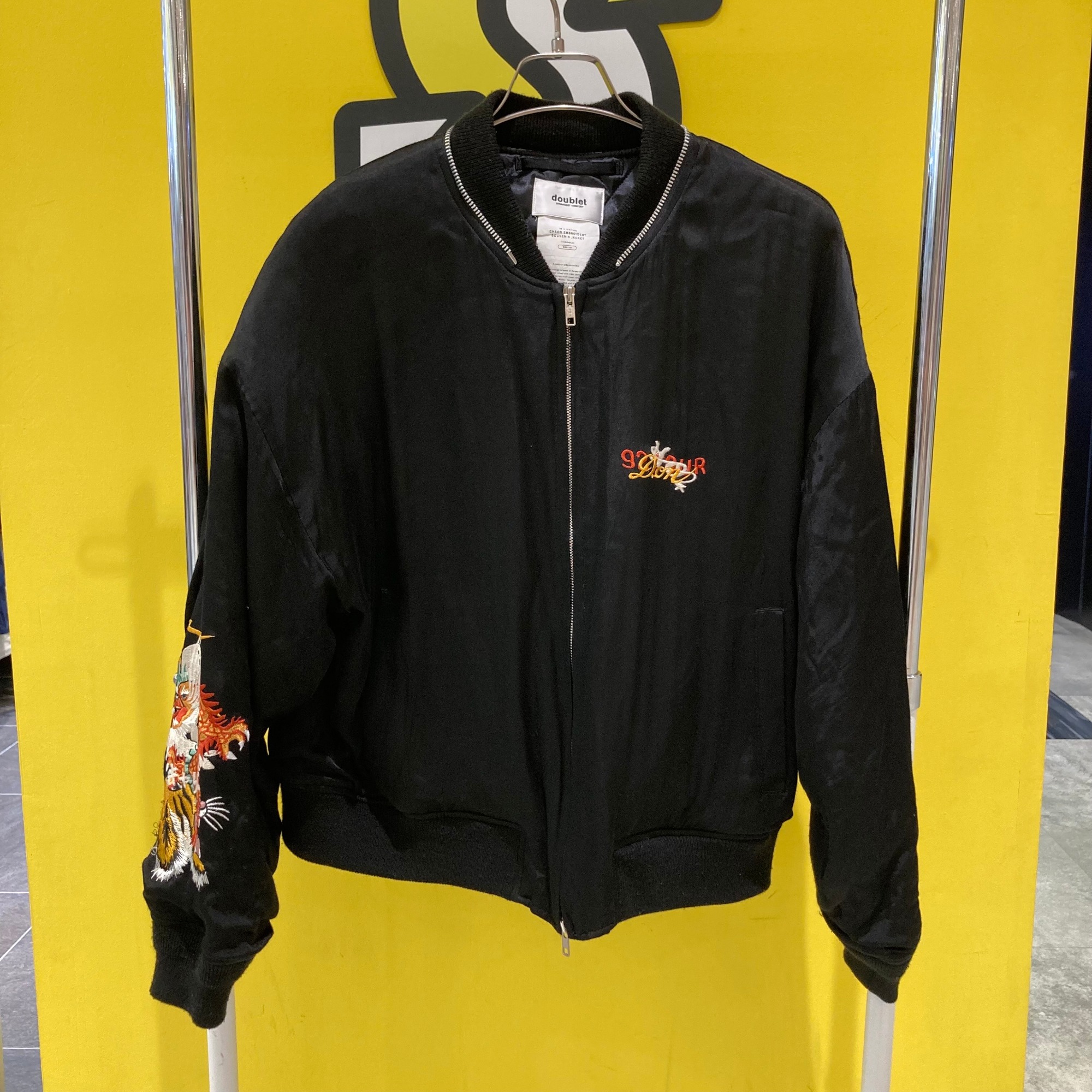 doublet Souvenir Jacket M チェック柄 doublet】CHAOS EMBROIDERY SOUVENIR JACKET[2025.07.12発行