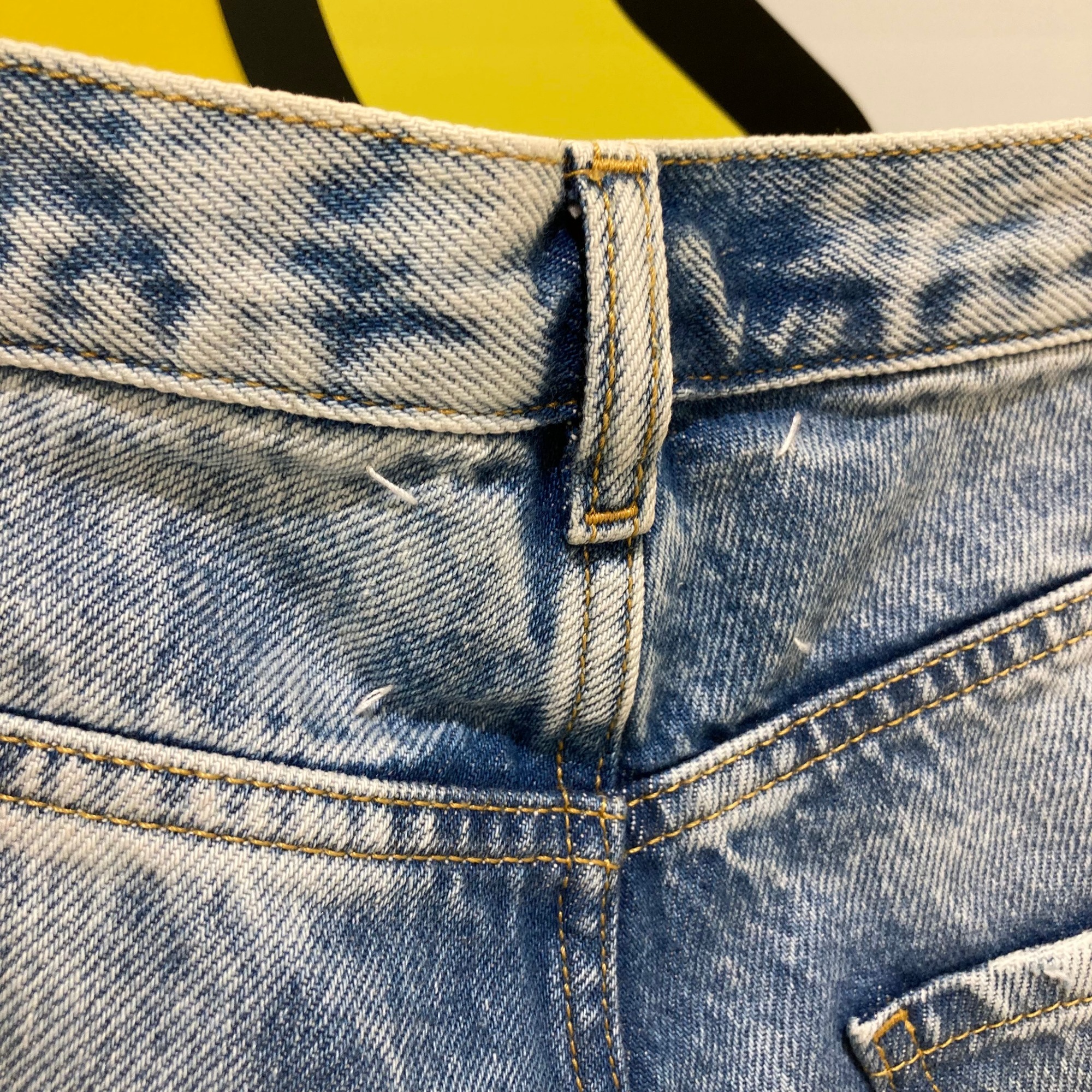 Maison Margiela 1 】ストレートジーンズ コントラストポケット