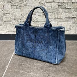 【PRADA】カナパデニムトートバッグ