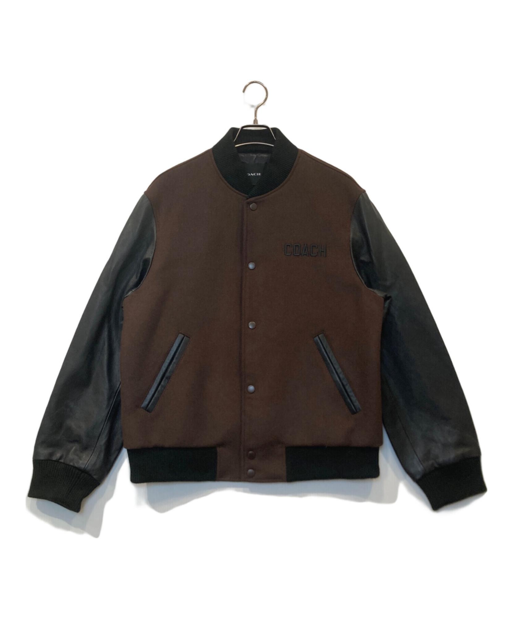 Coach スタジャン ヴァーシティージャケット COACH / コーチ】ウール ヴァーシティ ジャケット[2026.01.30発行
