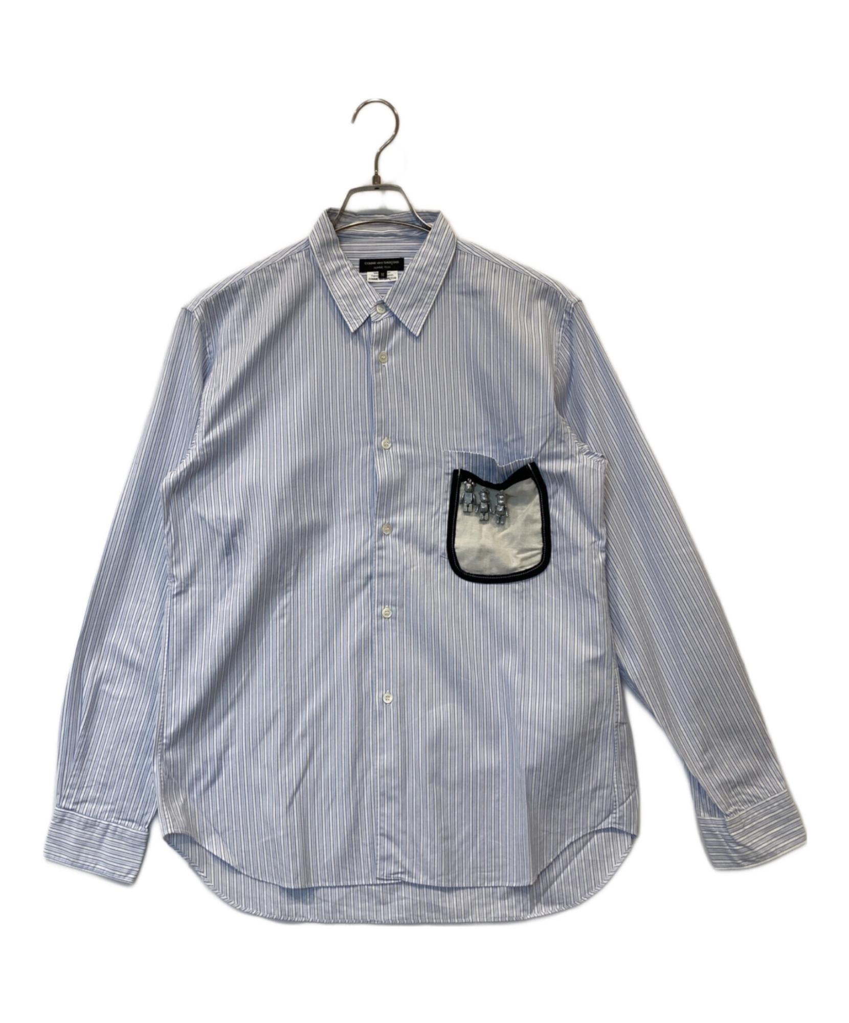 コムデギャルソンオムプリュス　ストライプシャツ COMME des GARCONS HOMME PLUS / コムデギャルソンオムプリュス】ベア