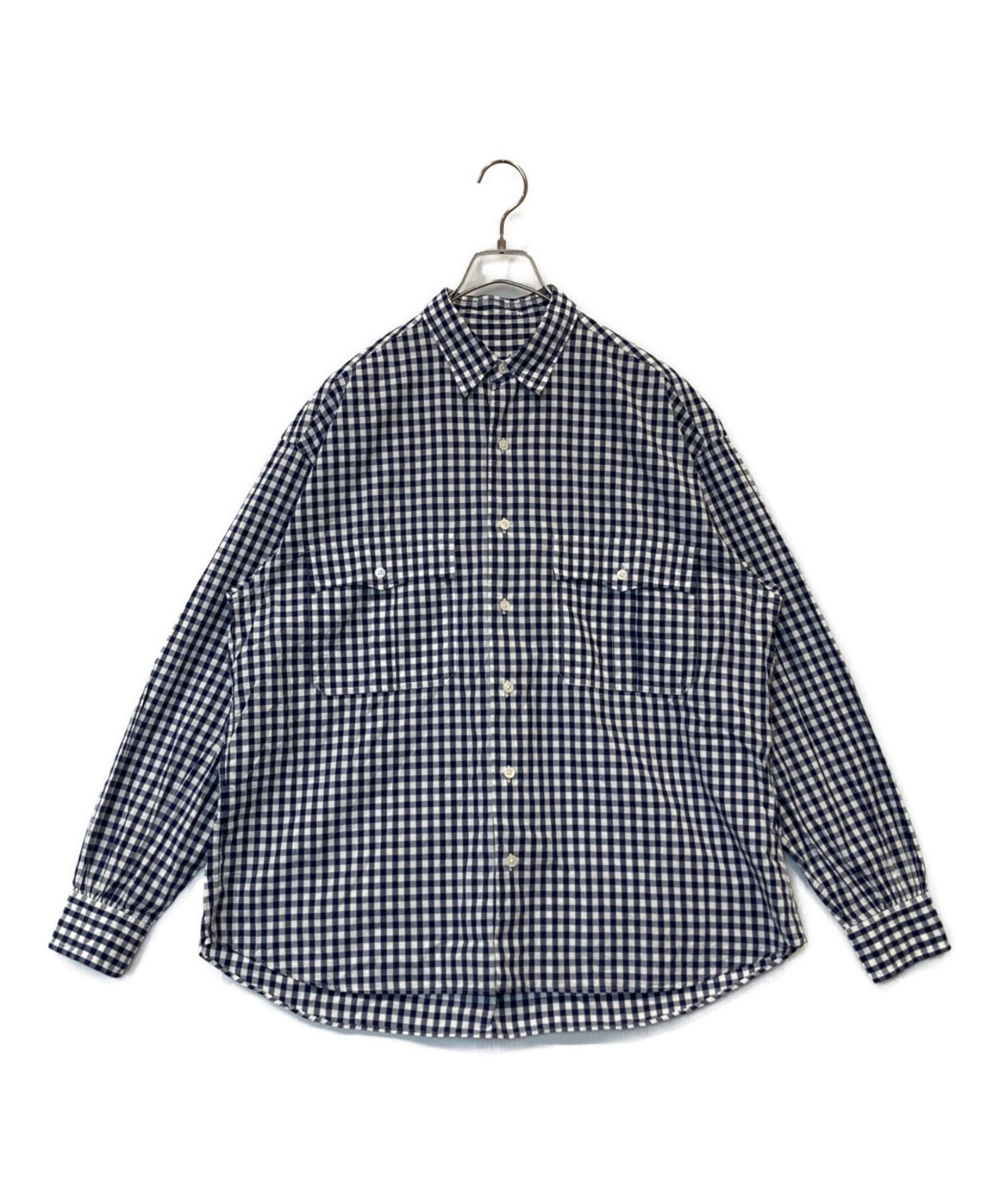 Porter Classic / ポータークラシック】ROLL UP GINGHAM CHECK SHIRT