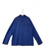 ISSEY MIYAKE MEN / イッセイミヤケメン】杢調ストライプ半袖シャツ