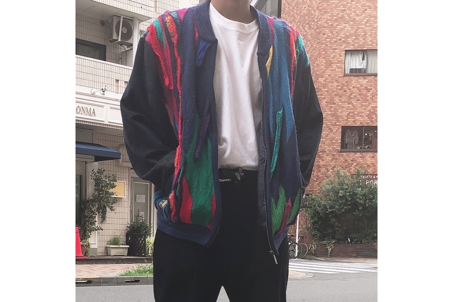 高円寺ヴィンテージブログ】COOGI 3Dニットブルゾン買取入荷！[2019.09 ...