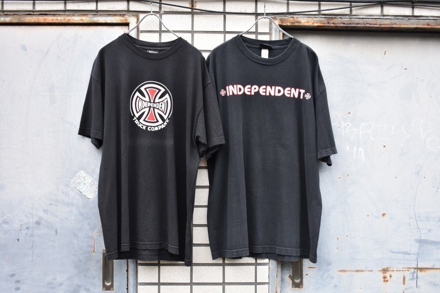 INDEPENDENT/インディペンデント】90sのプリントTシャツ2枚入荷です