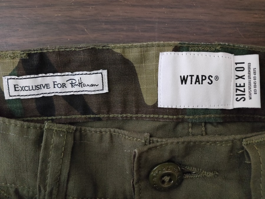 WTAPS×Ron Herman／ダブルタップス×ロンハーマン】BUDS TROUSERS入荷 