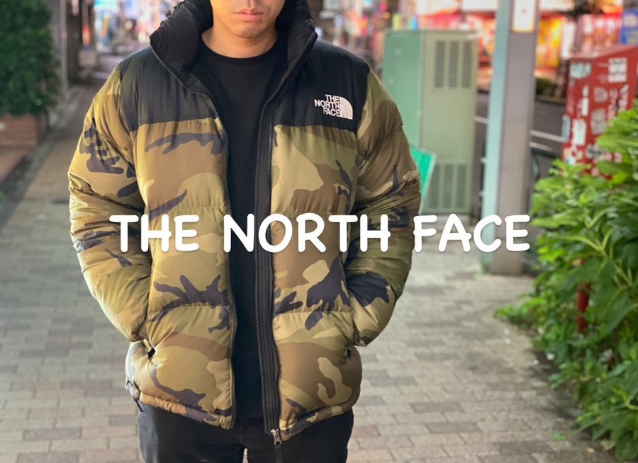 THE NORTH FACE  ノベルティ ヌプシ カモフラ ダウンジャケット ジャケット/アウター メンズ 豊富買蔵