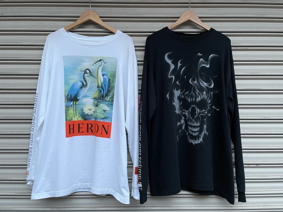 heron preston ロンT-