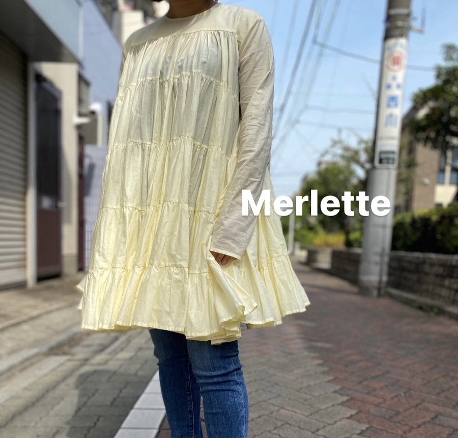 セレクトショップ取扱いブランド Merlette マーレット Solimanドレスワンピース お買取り入荷しました 21 05 14発行