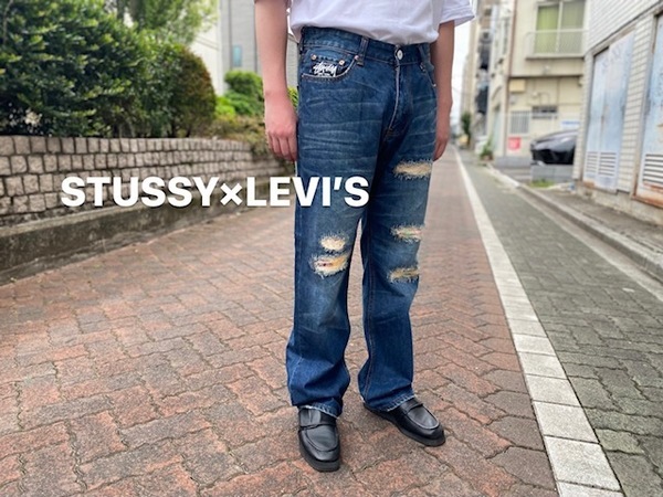 ストリートブランド【stussy×LEVIS / ステューシー×リーバイス 