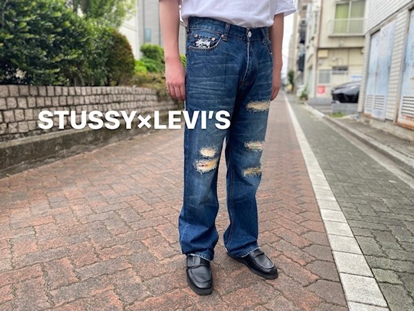 LEVIS ダメージデニム