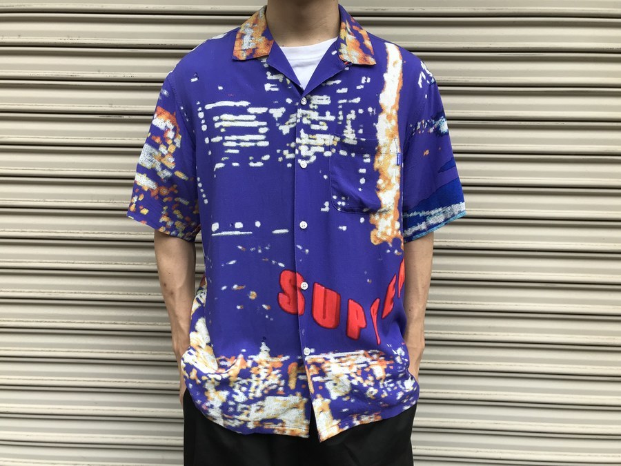 Supreme Rayon シャツ Blue Size : S