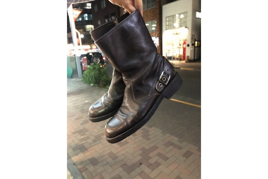 マルタンマルジェラのエンジニアブーツ アーカイブ 旧ロゴ マルジェラ