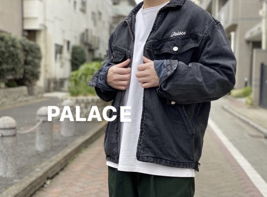 ストリートブランド【PALACE/パレス】DENIM ZIP FUNNEL JACKET