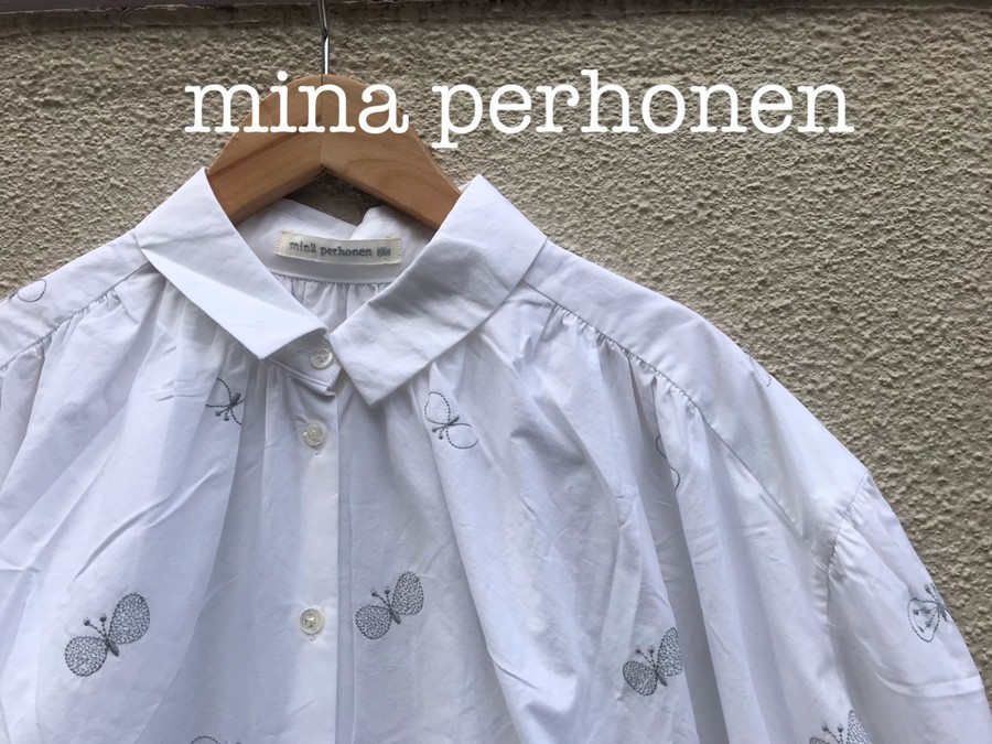 ナチュラルブランド【mina perhonen /ミナ ペルホネン 】蝶々柄 ナチュラルブランド【mina perhonen /ミナ ペルホネン 】蝶々柄