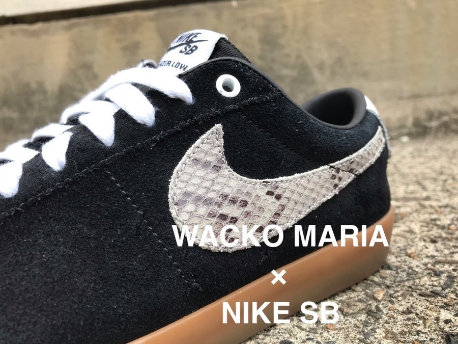 NIKE SB WACKO MARIA ZOOM BLAZER LOW