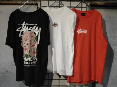Stussy ステューシー 女性にもおすすめなtシャツが入荷いたしました 06 12発行