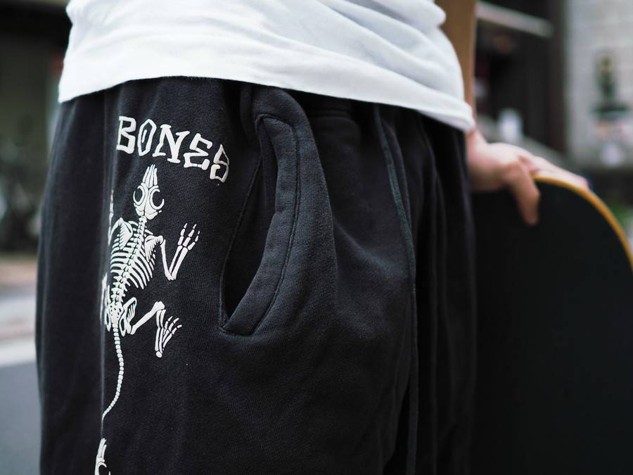 パウエルペラルタ　スウェットパンツ 80'sのPOWELL PERALTA （パウエルペラルタ）のBONESスウェット